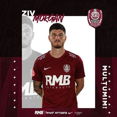 Superliga: CFR Cluj anunţă plecarea fundaşului Ziv Morgan