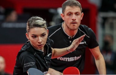 Tenis de masă, WTT Star Contender Doha 2024: Medalie de bronz la dublu mixt pentru România