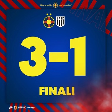 FCSB, victorie cu LASK Linz, scor 3-1, într-un meci amical în Turcia