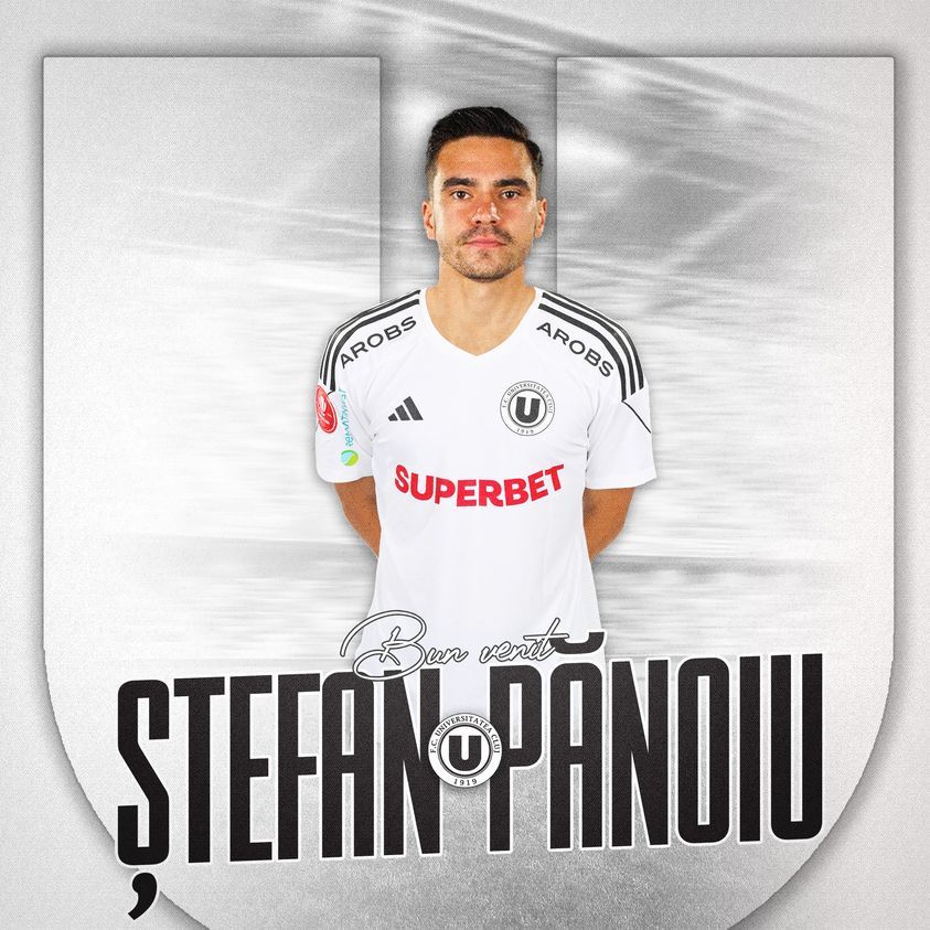 Superliga: Ştefan Pănoiu, împrumutat de Rapid la U.Cluj
