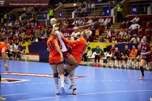 Handbal feminin: Ikast – Rapid Bucureşti, scor 30-29 în grupa B a Ligii Campionilor