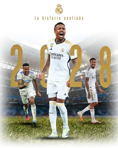 Eder Militao şi-a prelungit contractul cu Real Madrid