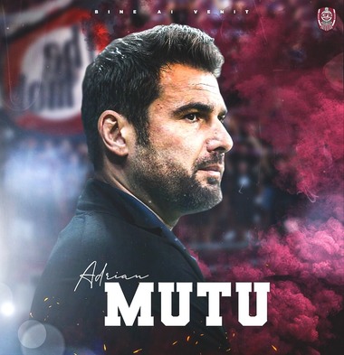Adrian Mutu a preluat conducerea tehnică a echipei CFR Cluj