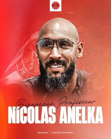Fostul internaţional francez Nicolas Anelka, numit director general la clubul turc Ümraniyespor