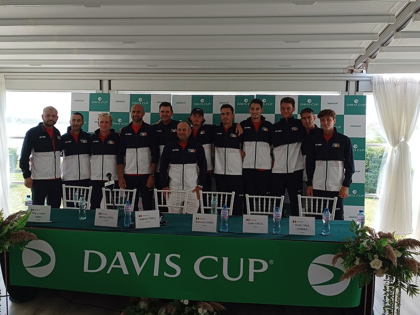 Echipa de Cupa Davis, încrezătoare înaintea înfruntării cu Grecia lui Tsitsipas: Putem aduce victoria