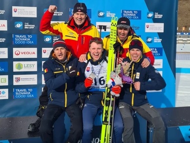Medalie de argint pentru România la Europenele de biatlon: Dmitrii Shamaev s-a clasat al doilea la 12.5 km pursuit