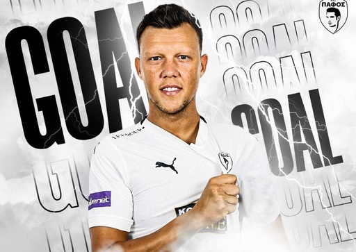 Adrian Rus a înscris un gol pentru Pafos în campionatul Ciprului