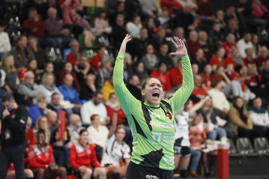 Handbal feminin: Gloria Bistriţa, victorie în deplasare cu Neptunes Nantes şi se califică în sferturile European League
