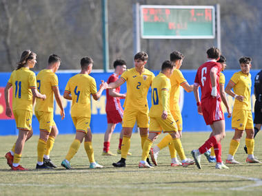 România U17 a câştigat cu 4-1 în primul meci de verificare cu Republica Moldova