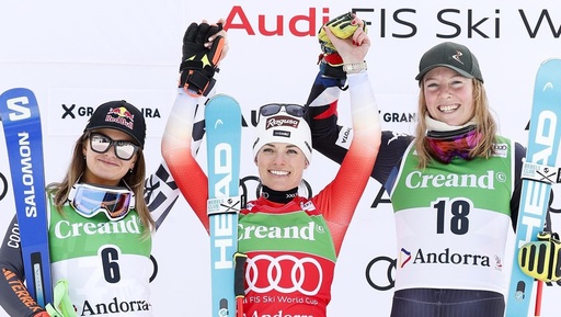 Schi: Gut-Behrami a câştigat la Soldeu şi a devansat-o pe Shiffrin în fruntea clasamentului general al Cupei Mondiale