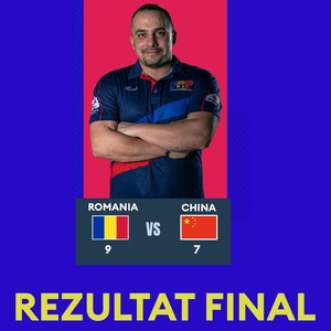 CM de polo: România a învins China, scor 9-7, şi va juca pentru locurile 9-10