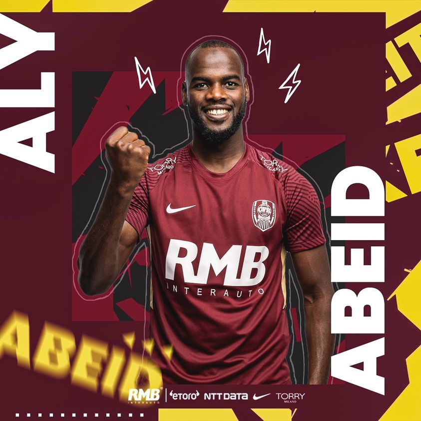 Superliga: CFR Cluj a oficializat transferul lui Aly Abeid de la UTA Arad