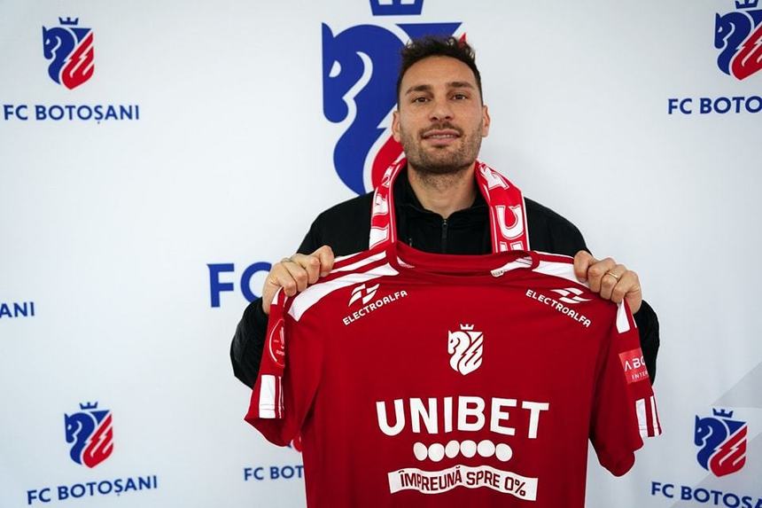 Italianul Francesco Margiotta a semnat cu FC Botoşani