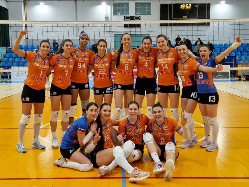 Volei feminin: Campioana Volei Alba Blaj, eliminată de vicecampioana CSM Târgovişte în semifinalele Cupei României