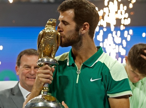Karen Haceanov a câştigat turneul de la Doha, al şaselea său trofeu în circuitul ATP 