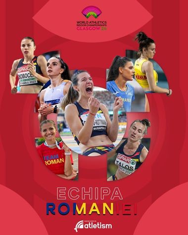 Atletism, CM de sală: Şapte sportive reprezintă România la Glasgow