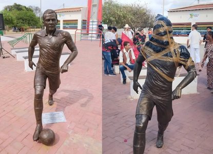 Oamenii oraşul natal al lui Dani Alves cer înlăturarea statuii fostului fotbalist condamnat pentru viol