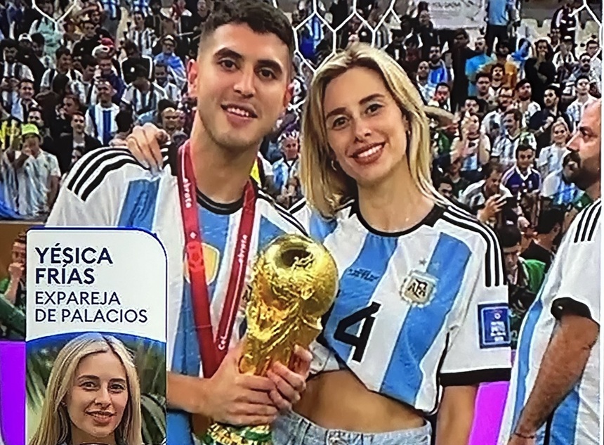 În plin divorţ, soţia lui Palacios a decis să vândă tricourile şi medalia campionului mondial şi ameninţă că va dezvălui secrete despre naţionala Argentinei