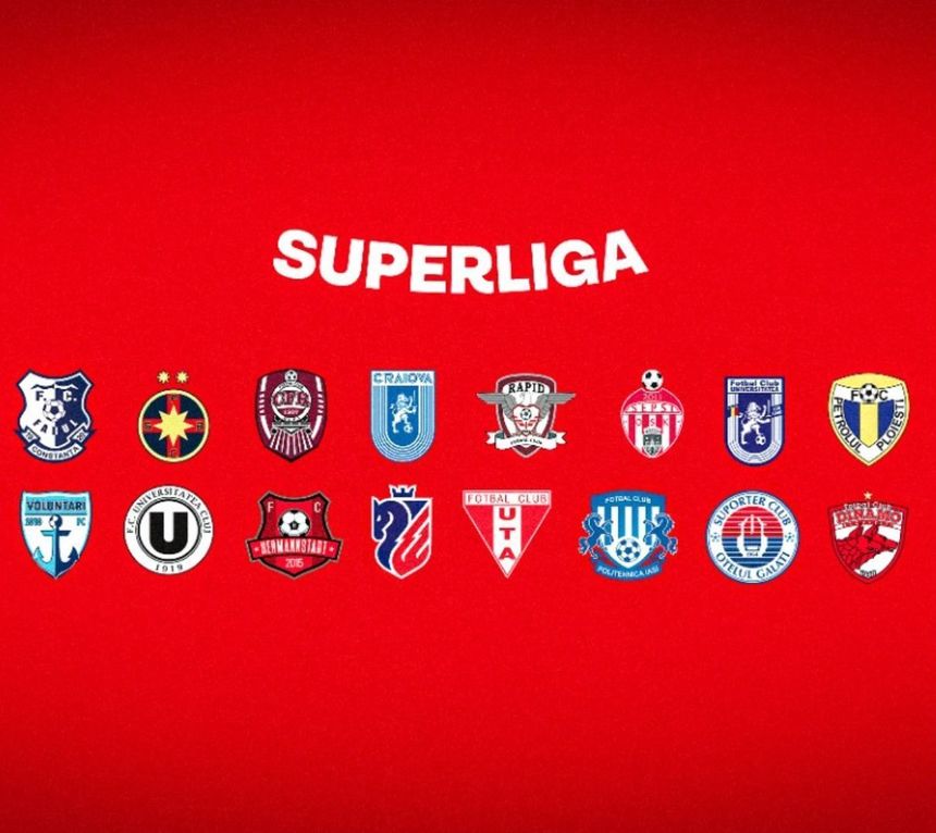 Superliga: Programul primei etape din play-off/play-out