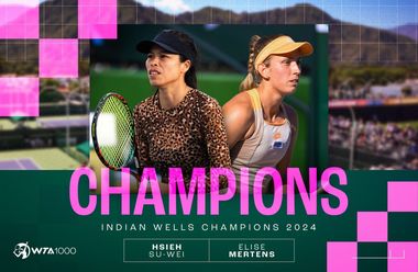 Hsieh Su-Wei şi Elise Mertens au câştigat proba de dublu feminin de la Indian Wels pentru a doua oară