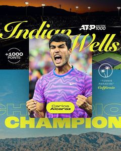 Carlos Alcaraz l-a învins pe Daniil Medvedev şi a câştigat turneul de la Indian Wells