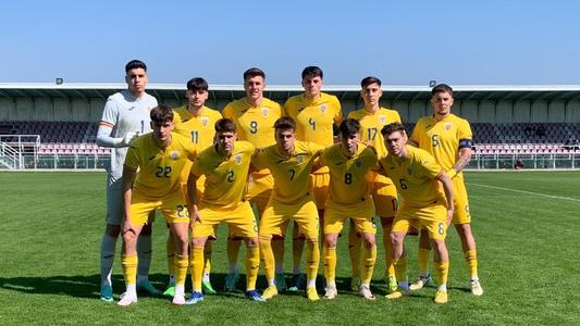 Naţionala U19 spre EURO 2024: Înfrângere în faţa Turciei în primul meci de la Turul de Elită
