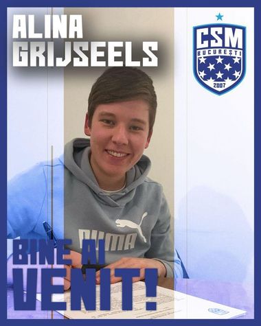 Handbal feminin: Jucătoarea germană Alina Grijseels va evolua din vară la CSM Bucureşti