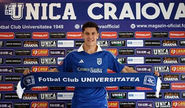 Superliga: FC U Craiova 1948 l-a transferat pe fundaşul stânga Tudor Oltean