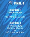 Handbal feminin: Campioana CSM Bucureşti şi vicecampioana Rapid, duel în semifinalele Cupei României