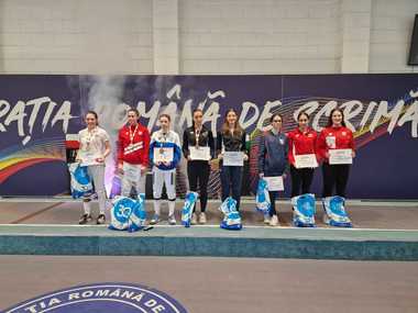 Scrimă: Andreea Lupu şi Alin Mitrică sunt campionii României la sabie şi spadă
