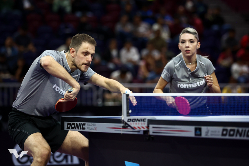 Tenis de masă: Szocs şi Ionescu au fost învinşi în semifinala KO2 la turneul din Cehia. Lupta pentru calificarea la JO se reia vineri