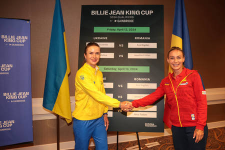 Billie Jean King Cup: Ana Bogdan o înfruntă pe Tsurenko în primul meci al întâlnirii Ucraina – România