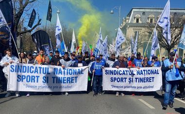 Miting de protest, marţi, la Agenţia Naţională pentru Sport. Ce solicitări are Sindicatul Naţional Tineret şi Sport