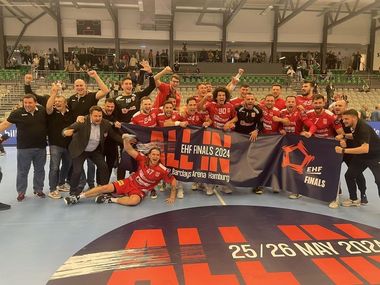 Handbal masculin: Dinamo Bucureşti va întâlni SG Flensburg-Handewitt în semifinala European League, de la Hamburg
