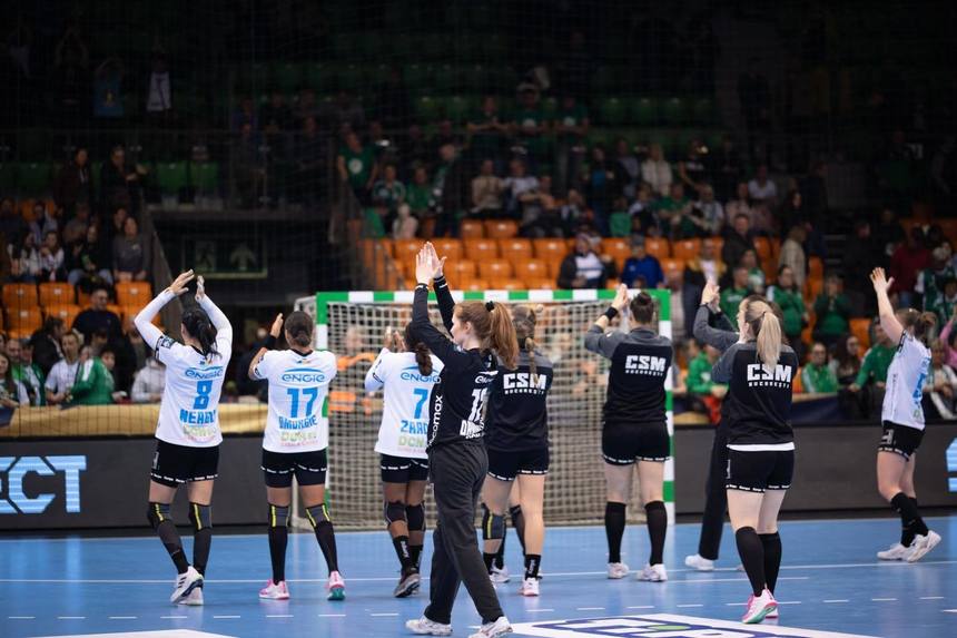 Handbal feminin: CSM Bucureşti, înfrângere cu Metz şi ratează calificarea la Tunreul F4 al Ligii Campionilor