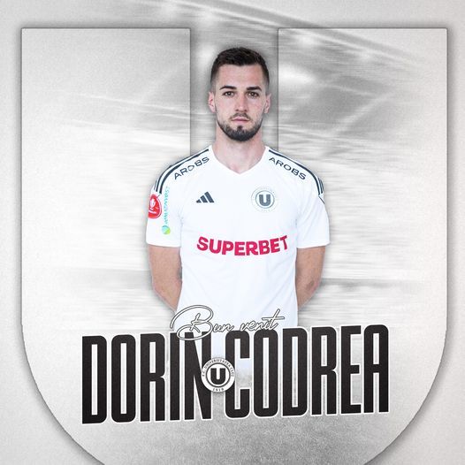 Universitatea Cluj l-a transferat pe mijlocaşul Dorin Codrea