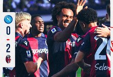 Serie A: Bologna a dispus de Napoli, în deplasare, cu scorul de 2-0