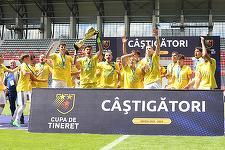 Universitatea Cluj a câştigat Cupa de Tineret, meci disputat în deschiderea finalei Cupei României
