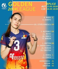 Volei feminin: România – Austria, scor 3-0, în primul meci din Golden League