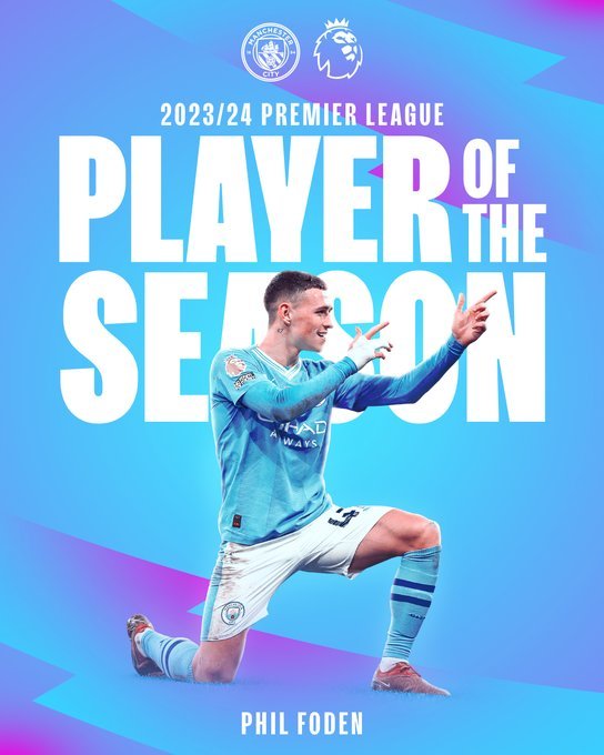 Premier League: Phil Foden, a fost desemnat cel mai bun jucător al sezonului 2023-2024