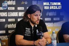 Handbal feminin: Adrian Vasile nu mai este antrenorul echipei CSM Bucureşti