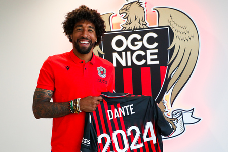 Dante şi-a prelungit contractul cu OGC Nice pentru un an