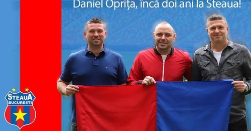 Antrenorul Daniel Opriţa, încă două sezoane la Steaua