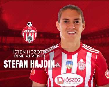 Sepsi l-a achiziţionat pe Stefan Hajdin, jucător cu dublă cetăţenie, sârbă şi croată