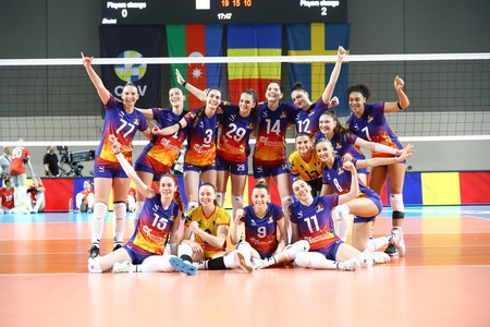 Volei feminin: România, a treia victorie în Golden League, cu Suedia, la turneul de la Blaj