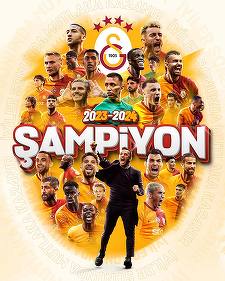 Galatasaray a câştigat pentru a 24-a oară campionatul Turciei
