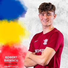 Superliga: Rapid a prelungit contractul lui Robert Bădescu, în vârstă de 19 ani