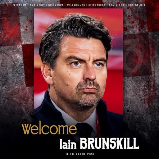 Superliga: Iain Brunskill va fi antrenorul secund al Rapidului