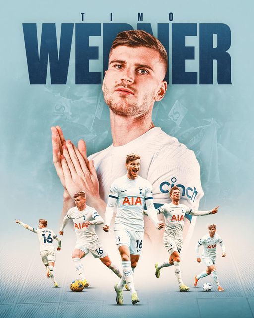 Împrumutul lui Timo Werner la Tottenham a fost prelungit şi pentru sezonul 2024/2025