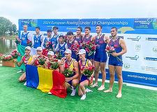 CE de Canotaj pentru juniori: Sportivii români au obţinut şapte medalii de aur